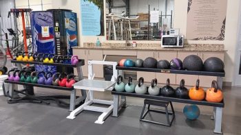 Assorted-Kettle-Bells-Weighted-Balls-Battle-Rope-Station